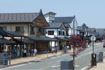 越後湯沢温泉街