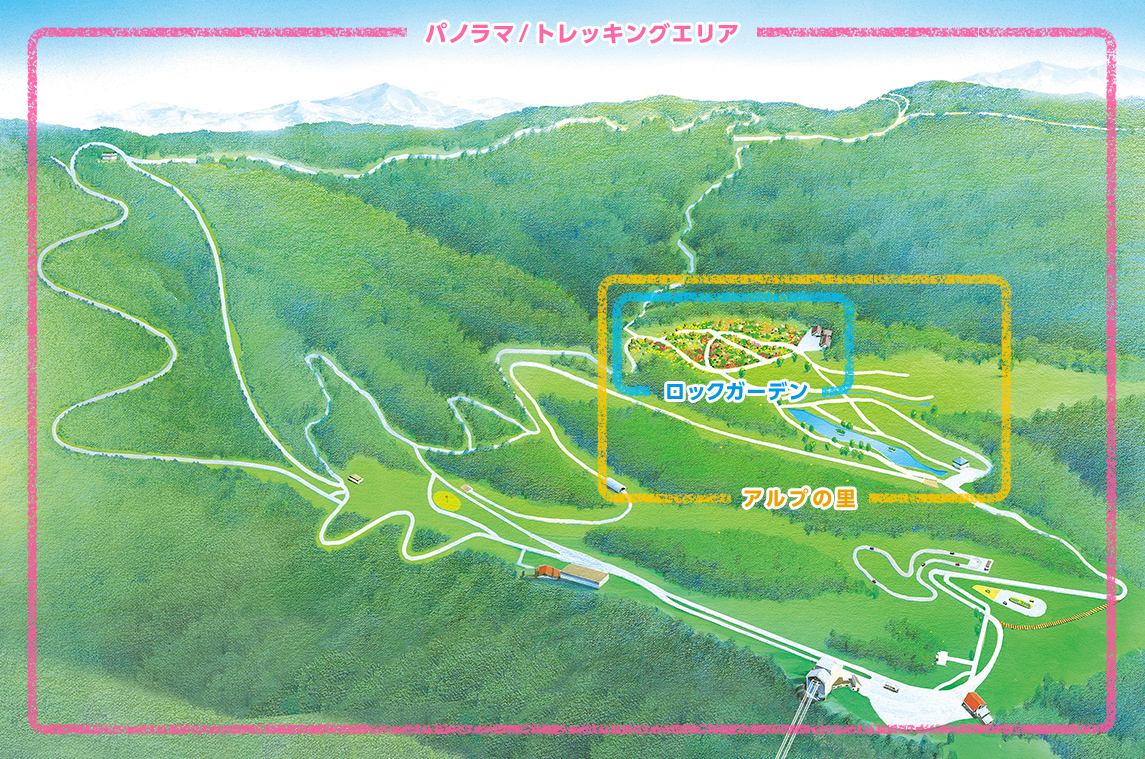 高山植物園 アルプの里